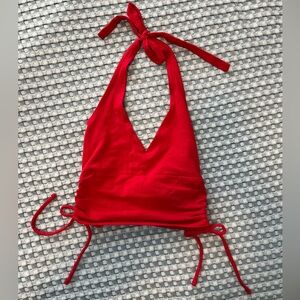 Hollister Red Halter Top